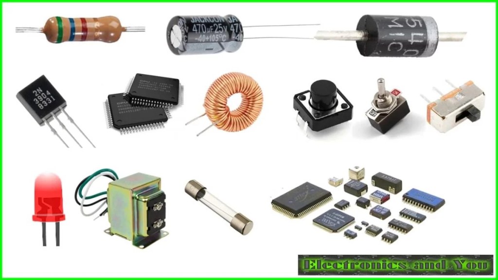 Picture of: Basic Electronic Components – Types, Functions, Symbols