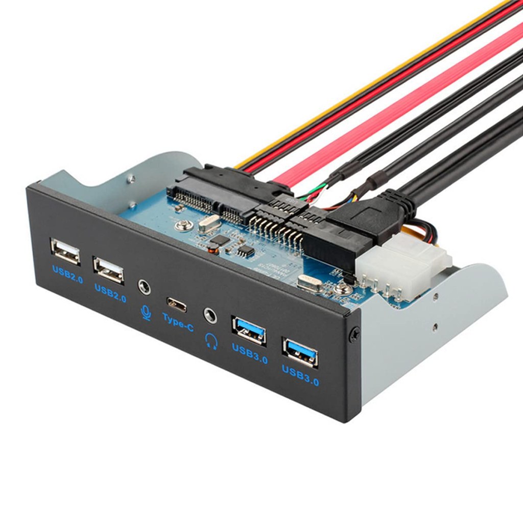 Picture of: SDRGEEK USB. Front Panel Hub, . Inch Panel Computer Expansion Card,  Support for  Ports Type C, USB ., USB